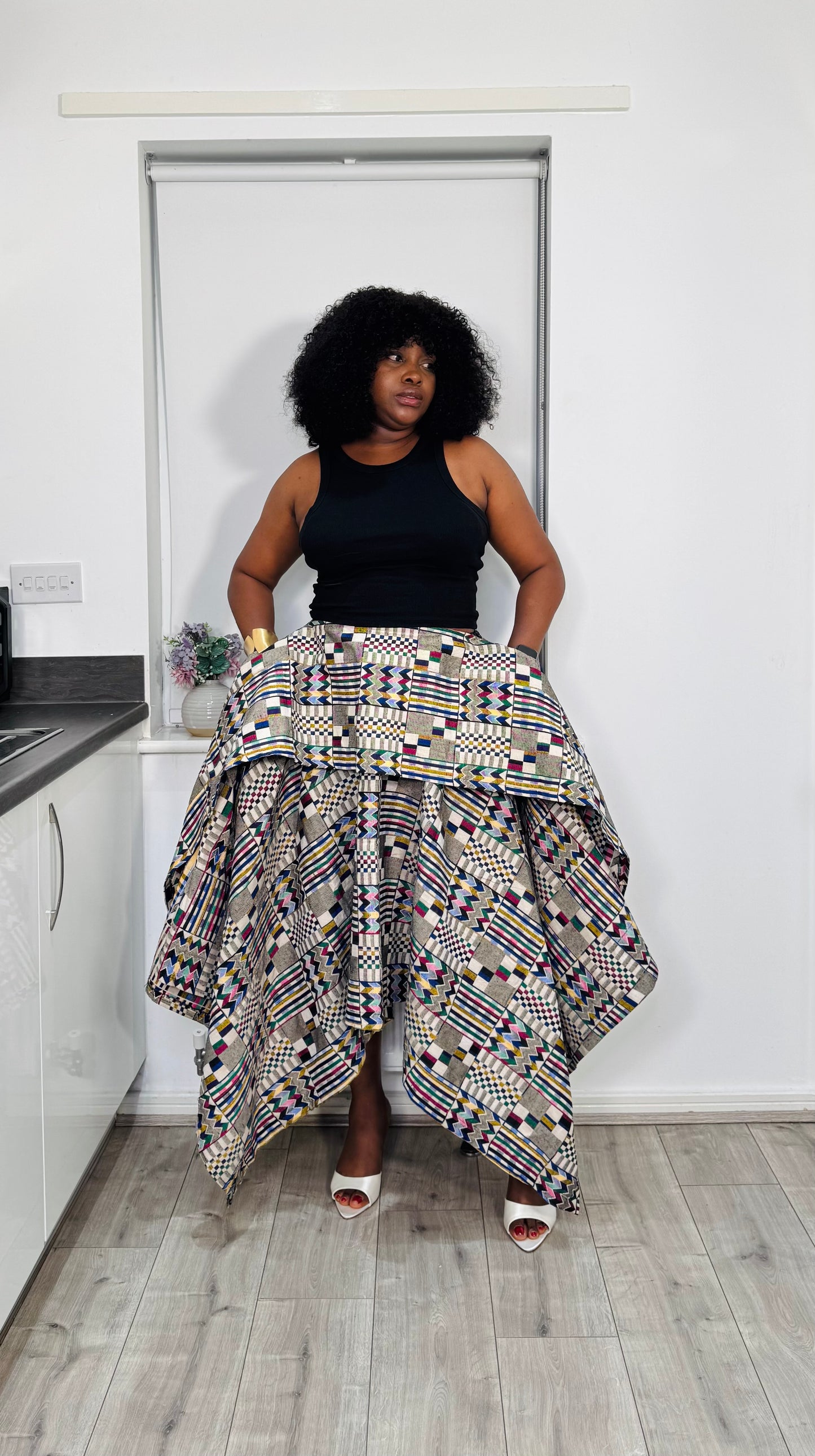 Cece Akwete Skirt