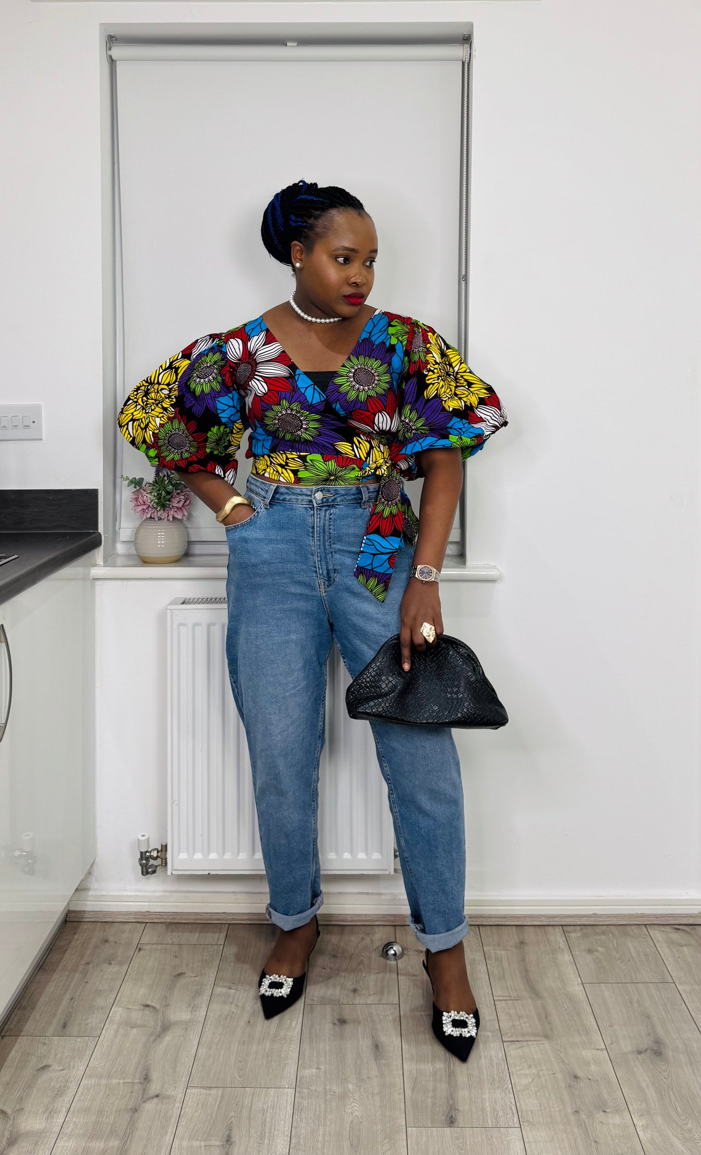 Oge Wrap Blouse