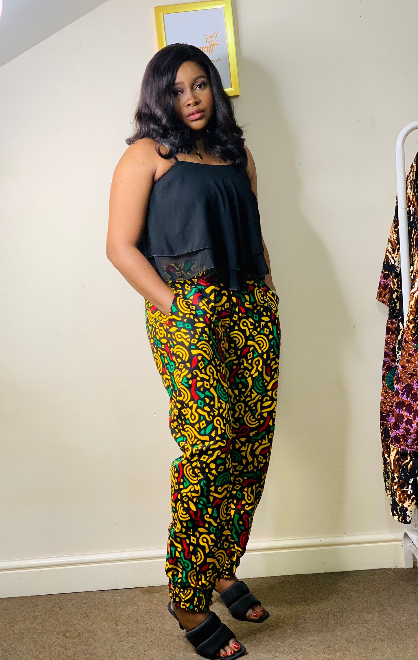 Teju High Waisted Trouser