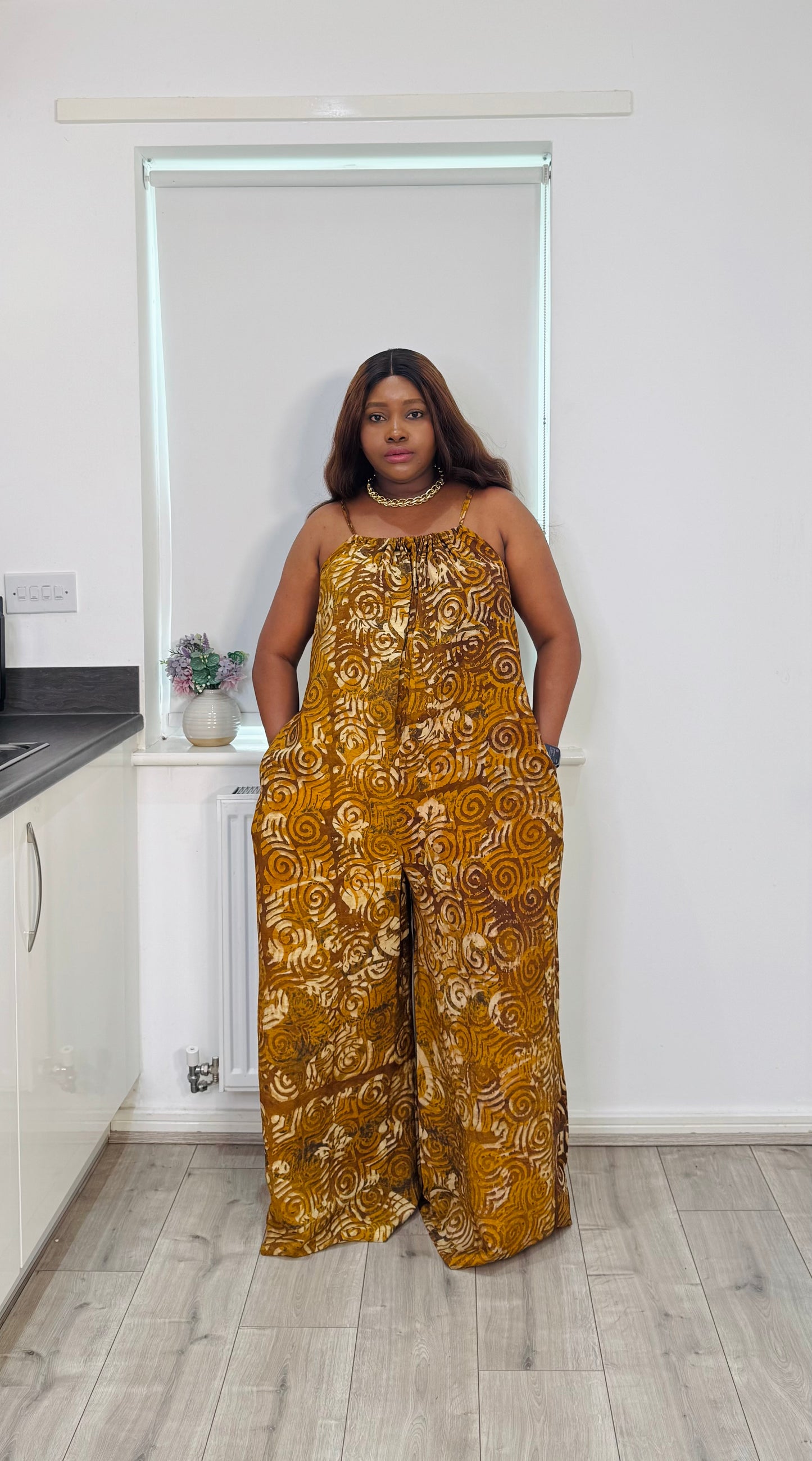 Ukara Adire Jumpsuit