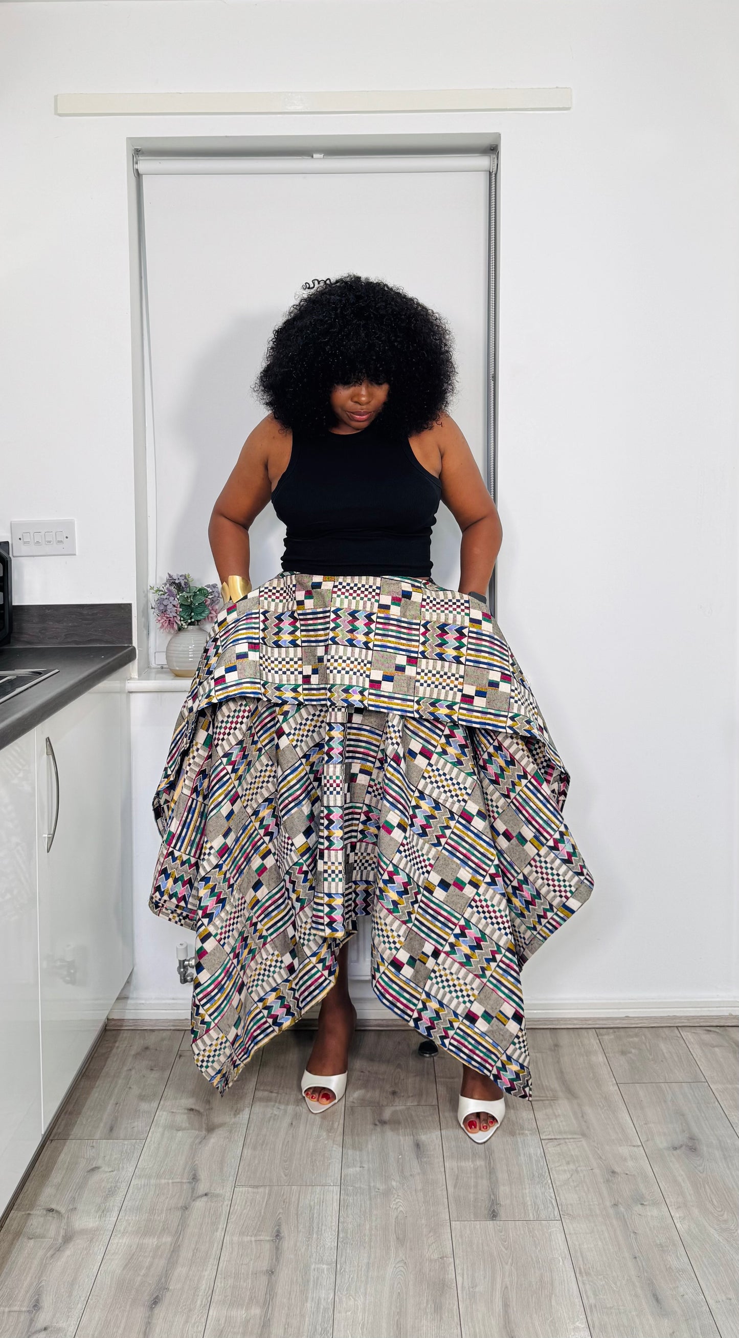 Cece Akwete Skirt