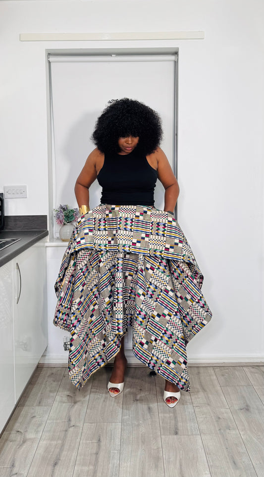 Cece Akwete Skirt