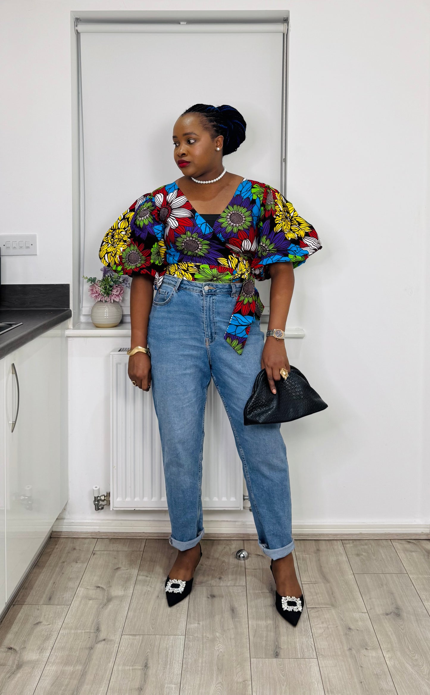 Oge Wrap Blouse