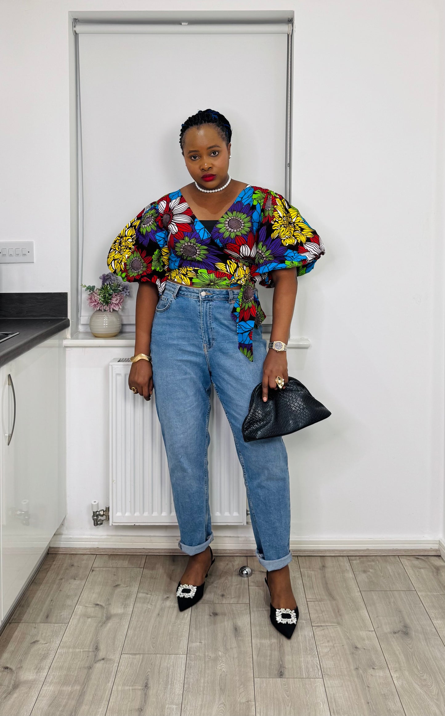 Oge Wrap Blouse