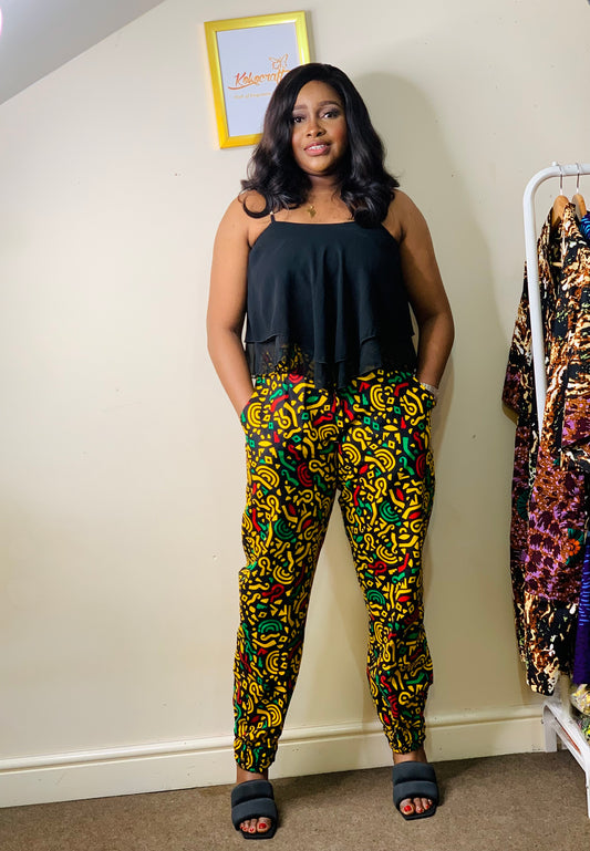 Teju High Waisted Trouser