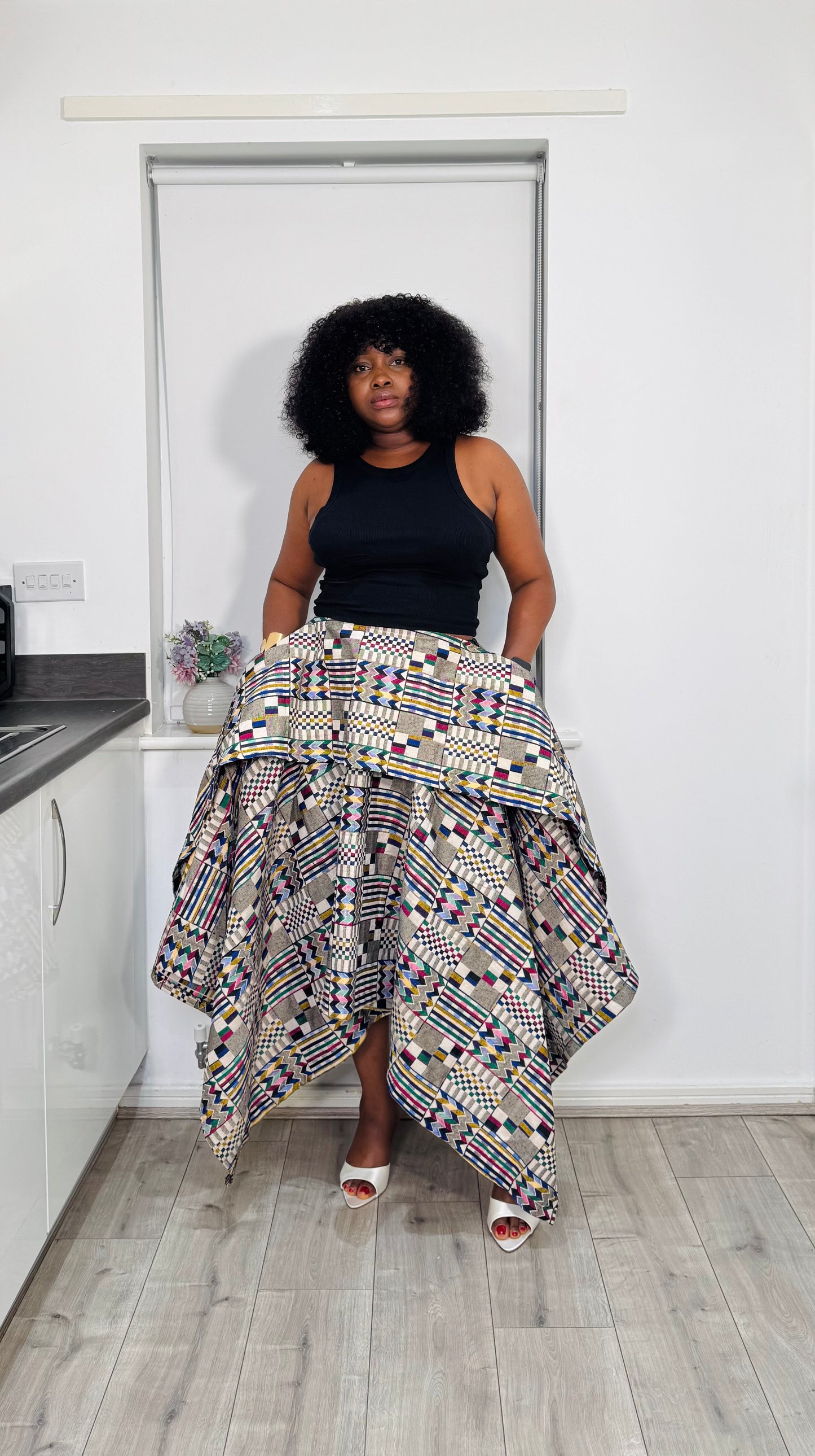 Cece Akwete Skirt